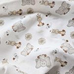 Prem plenková osuška Zoo cream 90x100 cm – Zboží Dáma
