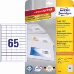 Avery Zweckform 6121 Samolepicí etikety 38x21,2mm 1950 ks – Zboží Dáma