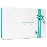 Rituals The Ritual Of Karma sprchová pěna 50 ml + čisticí tělový peeling 70 ml + hedvábné tělové mléko 70 ml + pečující tělový olej se třpytkami 30 ml – Zboží Dáma