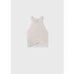 Mayoral top úpletový halter smetanový – Zboží Dáma