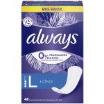 Always Daily Protect Long slipové vložky bez parfemace 48 ks – Zboží Dáma