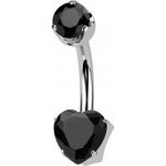 Šperky4U piercing do pupíku srdíčko titan Achát TIT1556 – Zboží Dáma Šperky4U piercing do pupíku srdíčko titan Achát TIT1556 – Zboží Dáma