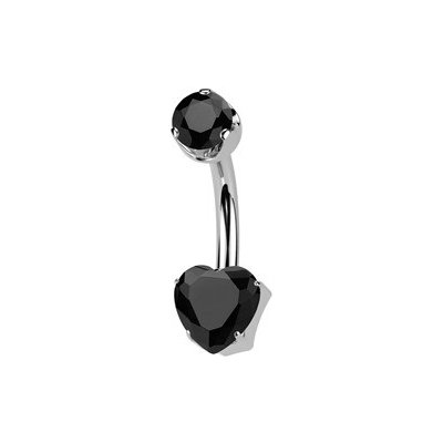Šperky4U piercing do pupíku srdíčko titan Achát TIT1556 – Zboží Dáma Šperky4U piercing do pupíku srdíčko titan Achát TIT1556 – Zboží Dáma