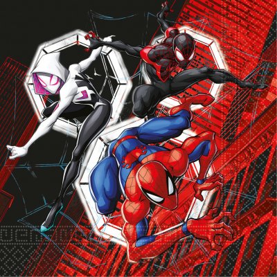 Procos papírové ubrousky Spiderman 20ks 33x33cm – Hledejceny.cz