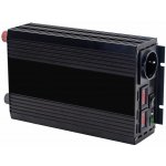 HOULI Power Inverter 12V/230V, 2000W/4000W, čistá sinusoida, 1 zásuvka HPZD0020U | Zboží Auto
