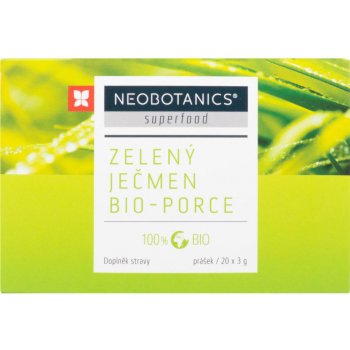 Neobotanics Zelený ječmen Bio 20 x 3 g