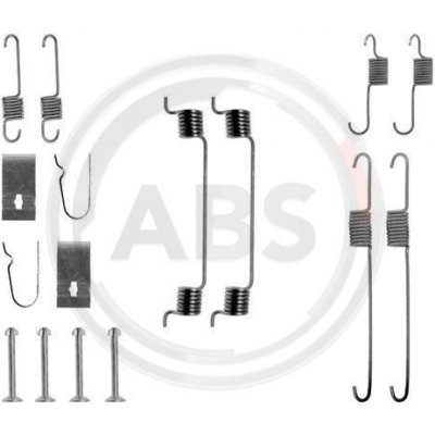 A.B.S. Sada prislusenstvi, brzdove celisti 0699Q | Zboží Auto