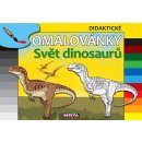 Svět dinosaurů didaktické omalovánky