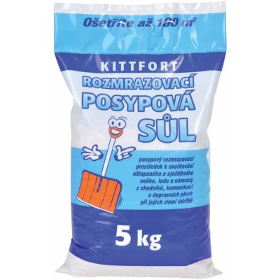 Kittfort posypová sůl 5 kg – Zboží Dáma