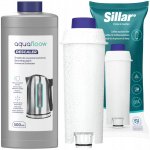 Sillar Delonghi + odstraňovač vodního kamene AquaFloow 500ml – Zboží Dáma