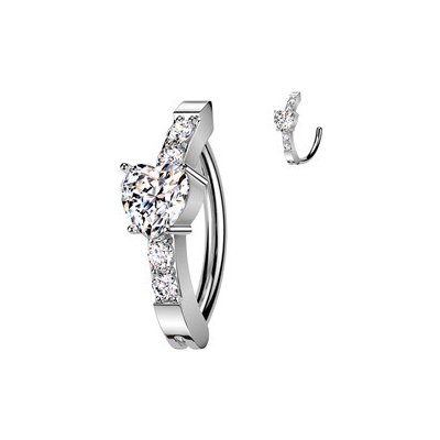 Šperky4U piercing do pupíku se štítem WP0077 – Sleviste.cz