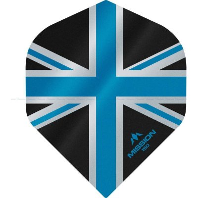 Mission Alliance Union Jack No2 150 micron černé modré – Zboží Dáma