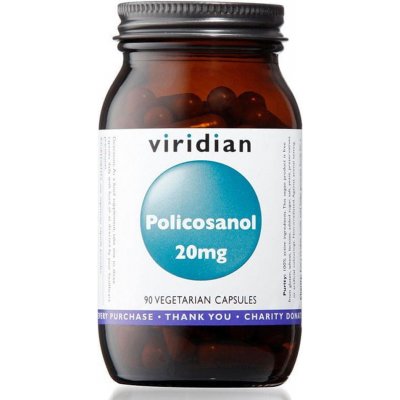 Viridian Policosanol 20 mg 90 kapslí – Hledejceny.cz