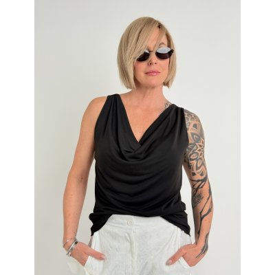 Voga Móda top CROSS Černá – Zbozi.Blesk.cz