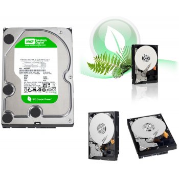 WD Caviar Green 1TB, 7200rpm, SATAII, 32MB, Low Noise, WD10EADS