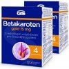 Doplněk stravy GS Betakaroten gold 15 mg 2 × 120 kapslí