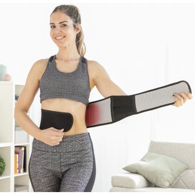 InnovaGoods Tourmabelt home11 BB Tepelný korekční pás s turmalínovými magnety – Hledejceny.cz