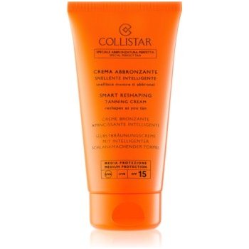 Collistar Self Tanners samoopalovací tělový krém se zpevňujícím účinkem SPF 15 (Smart Reshaping Tanning Cream) 150 ml