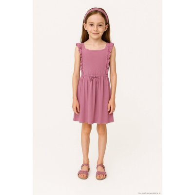Alpine Pro Edano dětské letní šaty růžová – Zboží Mobilmania