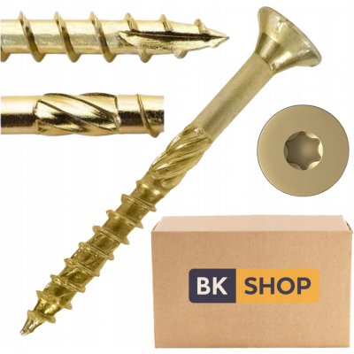 Vruty do dřeva BKshop 3,5 x 35 mm 1000 ks – Hledejceny.cz