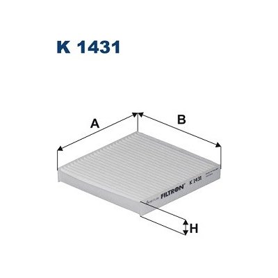 Filtr, vzduch v interiéru FILTRON K 1431 (K1431) – Hledejceny.cz
