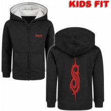 Metal Kids mikina s kapucí Slipknot Logo černá