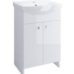 Cersanit Sati Skříňka s umyvadlem Cersania 60x41,5 cm, bílá, S567-006-DSM – Zboží Dáma