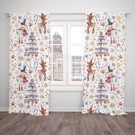IMPAR Závěsy Vánoční relax (Rozměr : 140x250, Materiál: Blackout) – Zboží Mobilmania