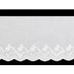 Bavlněná madeira šíře 11 cm Varianta: bílá, Balení: 1 m – Zboží Dáma