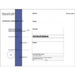 obálka C5 s doručenkou NCR - červený pruh – Zboží Živě