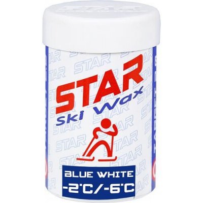 Star Ski Wax Stick blue white 45 g – Hledejceny.cz