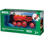 Brio 33592 Vláček World Mohutná červená akční lokomotiva – Hledejceny.cz