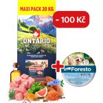 Ontario Puppy Large Chicken & Sweet Potatoes 20 kg – Hledejceny.cz