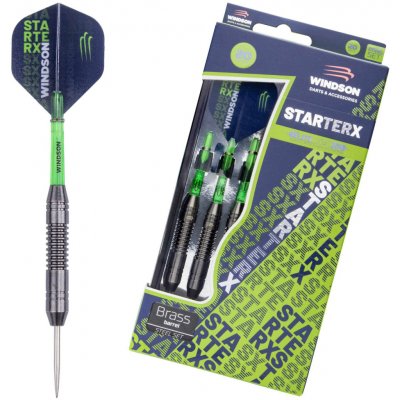 Steelové šipky Windson STARTER X 20 G Stříbrná,Modrá,Světle zelená – Hledejceny.cz