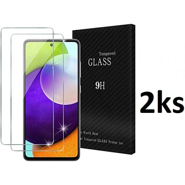 Tvrzené sklo pro mobilní telefony PREMIUM Glass/ 2x ochranné tvrzené sklo 9H Samsung Galaxy A13 / A23 , 9145576239179