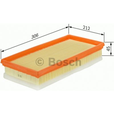 Vzduchový filtr Bosch 1 457 433 089 – Hledejceny.cz