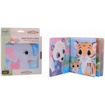 JOUECO Baby knížka zvířátka pískací na koupání do vany pro miminko plast 80124jot – Zboží Dáma