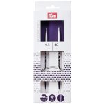 Prym pletací jehlice PRYM ERGO 215805, ergonomické plastové, kruhové, 1 kus, délka 80cm, velikost 4,5mm – Sleviste.cz