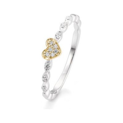 Sofia Diam zlatý prsten s diamanty BE41 05710 G W – Zboží Mobilmania