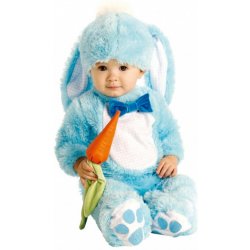 Dětský karnevalový kostým Baby modrý králíček