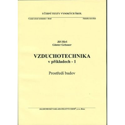 Vzduchotechnika v příkladech 1. Prostředí budov