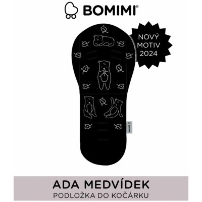 Bomimi ADA Podložka MEDVĚD black – Hledejceny.cz