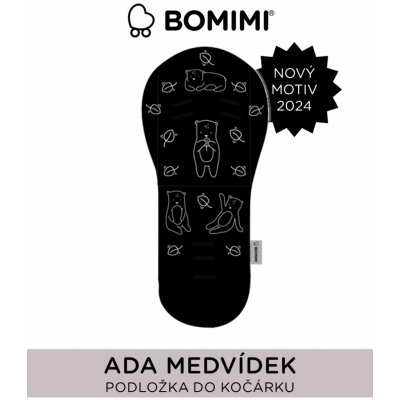 Bomimi ADA Podložka MEDVĚD black – Zboží Dáma