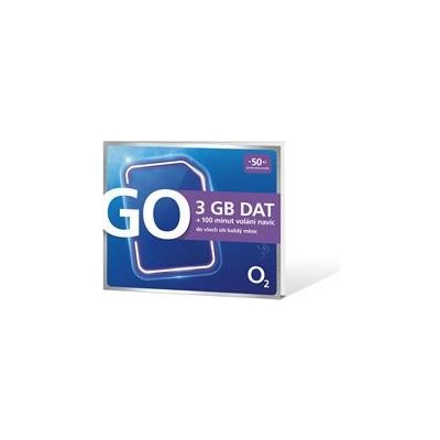 O2 GO SIM karta – 3 GB dat + 100 minut volání s pěkným číslem 720 578 028 – Hledejceny.cz