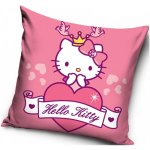 Gatito polštář Hello Kitty s korunkou 40x40 – Hledejceny.cz
