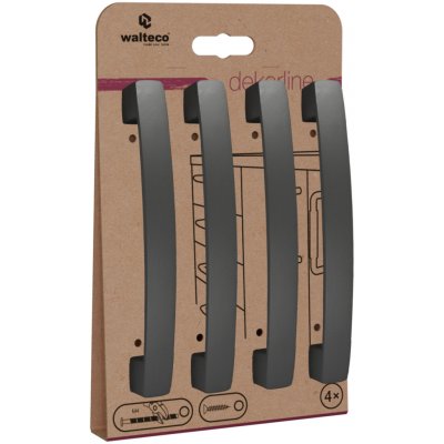 Walteco Anzio 128mm 4 ks antracit 7734 – Sleviste.cz