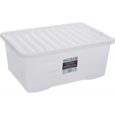 WHAM 10870 BOX S VÍKEM 45L BÍLÁ – Zbozi.Blesk.cz