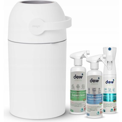 Magic White Koš na plenky na 25 plen – Sleviste.cz