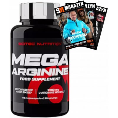 Scitec Nutrition Mega Arginine 90 kapslí – Zboží Dáma