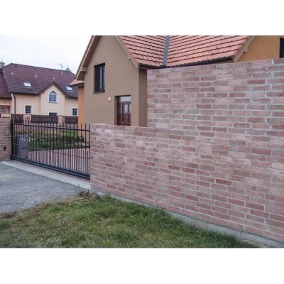 Betonová cihla lícová 1 rumplovaná 24 x 11,5 x 7 cm červenohnědá – HobbyKompas.cz